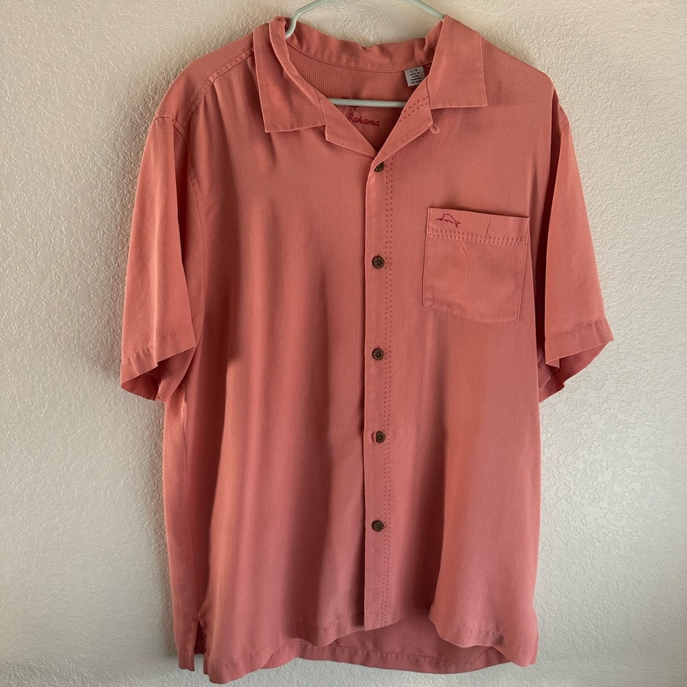Men’s Linen Tommy Bahama Shirt - Size L